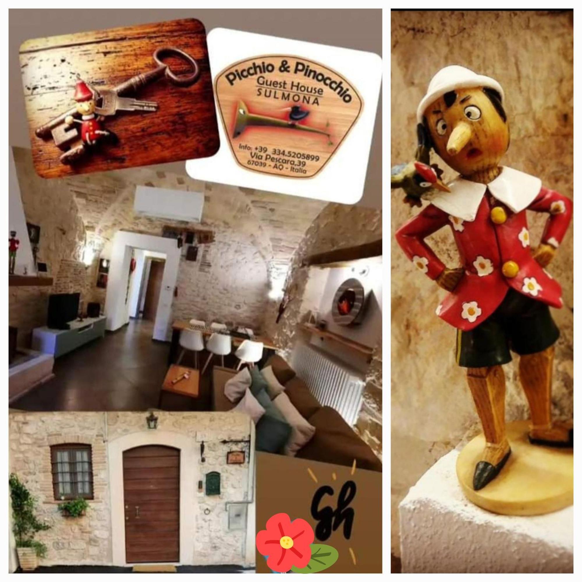 Picchio&Pinocchio Guest House Сулмона Екстериор снимка