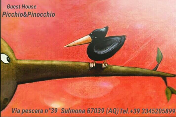 Picchio&Pinocchio Guest House Сулмона Екстериор снимка